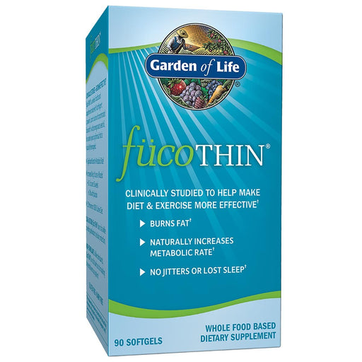Garden of Life Sports Nutrition & More Garden of Life FucoTHIN 90 Gels (580851630124)