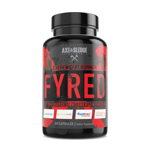 AXE & SLEDGE Fat Burner Default Axe & Sledge Fyred 60 Capsules