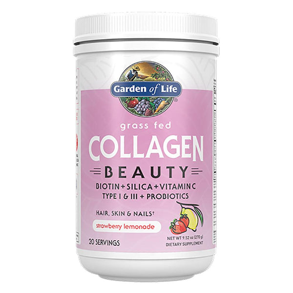 Garden of Life Protein Powders STRAWBERRY LEMONADE Garden Of Life Grass Fed Collagen Beauty