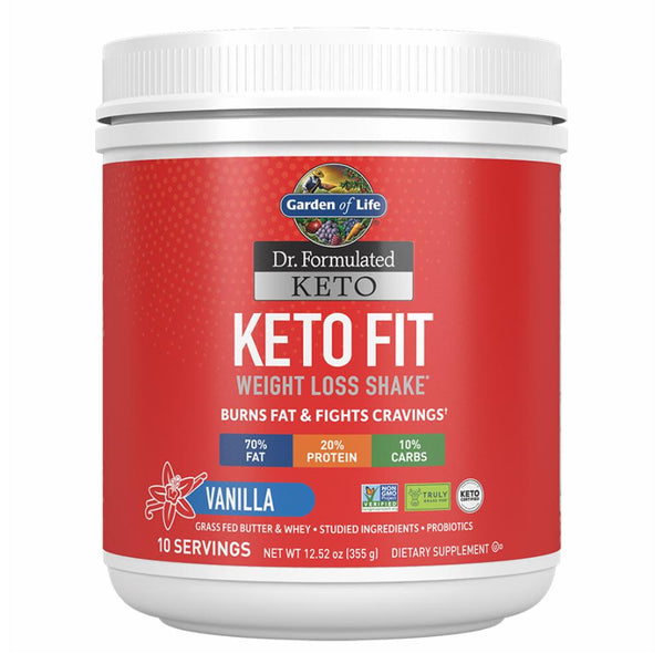 Garden of Life Protein Powders VANILLA Garden Of Life Dr. Formulated Keto Fit
