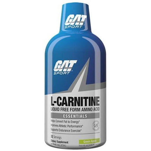 GAT Amino Acids Green Apple GAT Liquid L-Carnitine 16 Oz