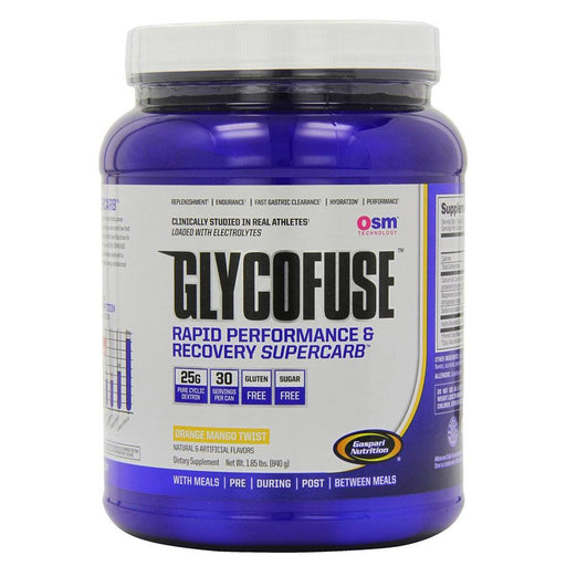 Gaspari Nutrition Sports Nutrition & More Orange Mango Twist Gaspari Nutrition Glycofuse 30 Servings (1393118773292)