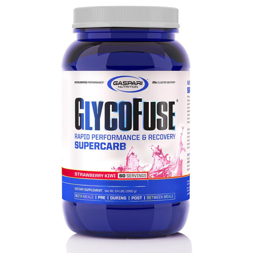 Gaspari Nutrition Sports Nutrition & More Strawberry Kiwi Gaspari Nutrition Glycofuse 60 Servings (581545754668)
