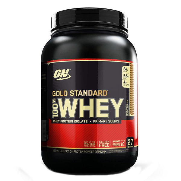 Optimum Nutrition Sports Nutrition & More Chocolate Peanut Butter Optimum Nutrition 100% Whey Protein Gold 1.85 / 2 Lbs