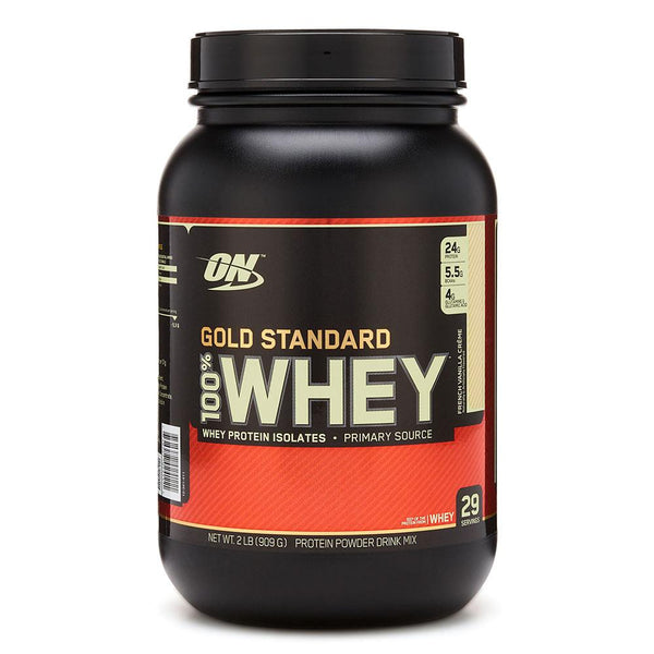 Optimum Nutrition Sports Nutrition & More French Vanilla Creme Optimum Nutrition 100% Whey Protein Gold 1.85 / 2 Lbs