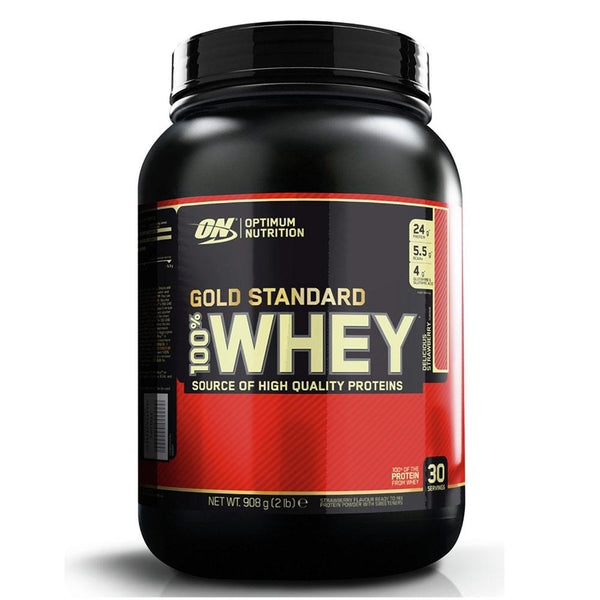 Optimum Nutrition Sports Nutrition & More Strawberry Optimum Nutrition 100% Whey Protein Gold 1.85 / 2 Lbs