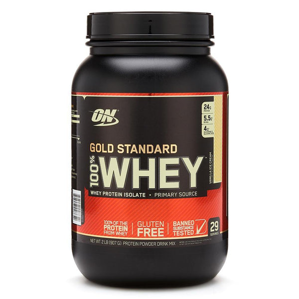 Optimum Nutrition Sports Nutrition & More Vanilla Ice Cream Optimum Nutrition 100% Whey Protein Gold 1.85 / 2 Lbs