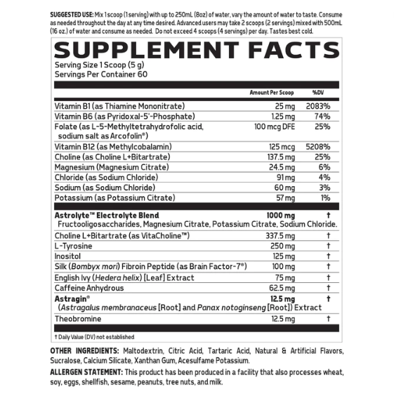 Glaxon Nootropics Glaxon Goon Energy 60 Servings