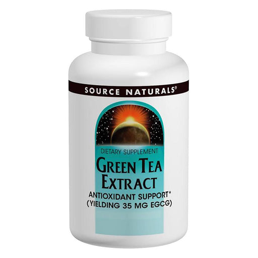 Source Naturals Vitamins, Minerals, Herbs & More Source Naturals Green Tea Extract (EGCG) 500mg 120 Tabs w/ Catechins (580963598380)