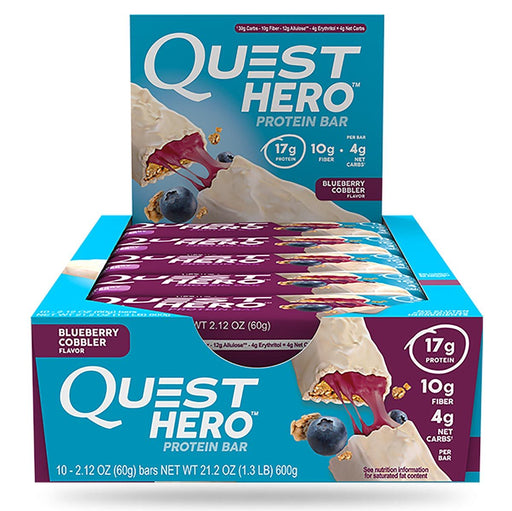 Quest Nutrition Sports Nutrition & More Quest Nutrition Hero Bars 10/Box
