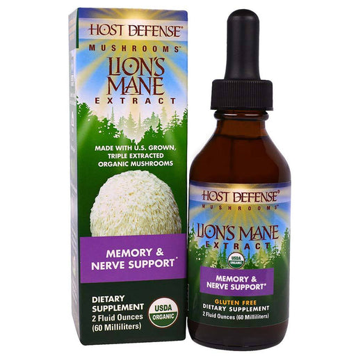 Fungi Perfect Specialty Health Products Default Host Defense Lion's Mane Extract 2fl Oz (1524208205868)