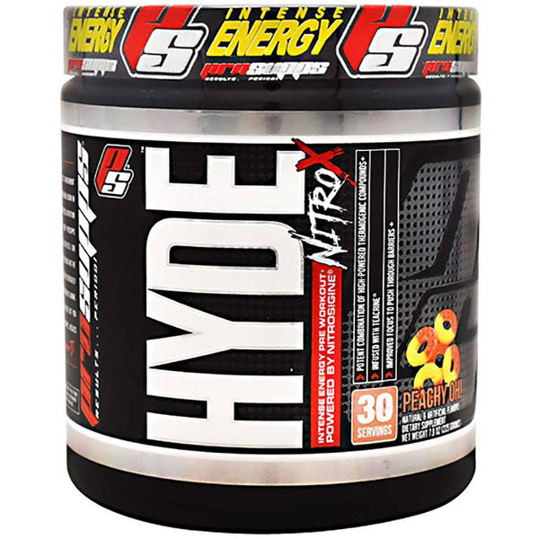 Pro Supps Sports Nutrition & More Peachy Oh! Pro Supps Hyde Nitro X 30 Servings (1409264582700)