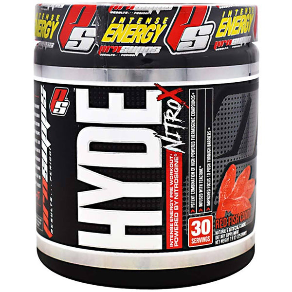 Pro Supps Sports Nutrition & More Red Fish Candy Pro Supps Hyde Nitro X 30 Servings (1409264582700)