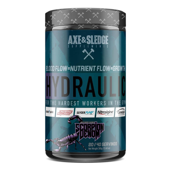 AXE & SLEDGE Sports Performance Recovery SCORPION VENOM Axe & Sledge Hydraulic 40 Servings
