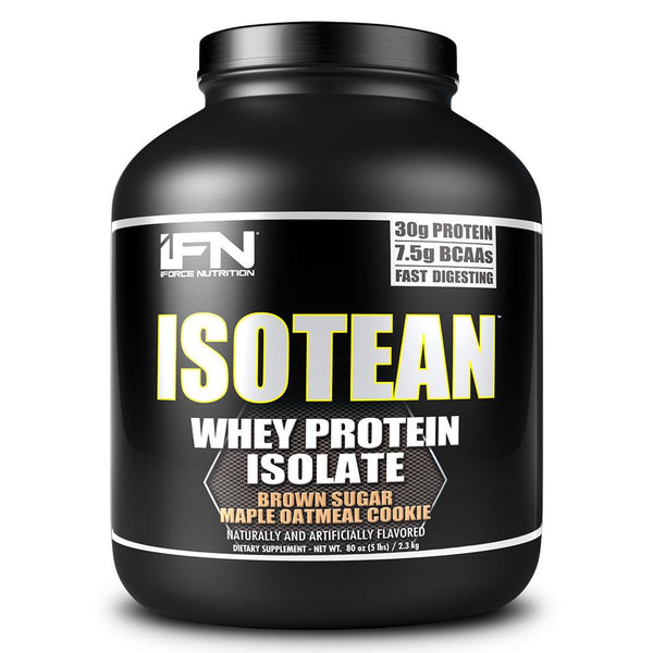 IFORCE Protein Powders Brown Sugar Maple Oatmeal Cook iForce Isotean 5 Lbs (1447403323436)