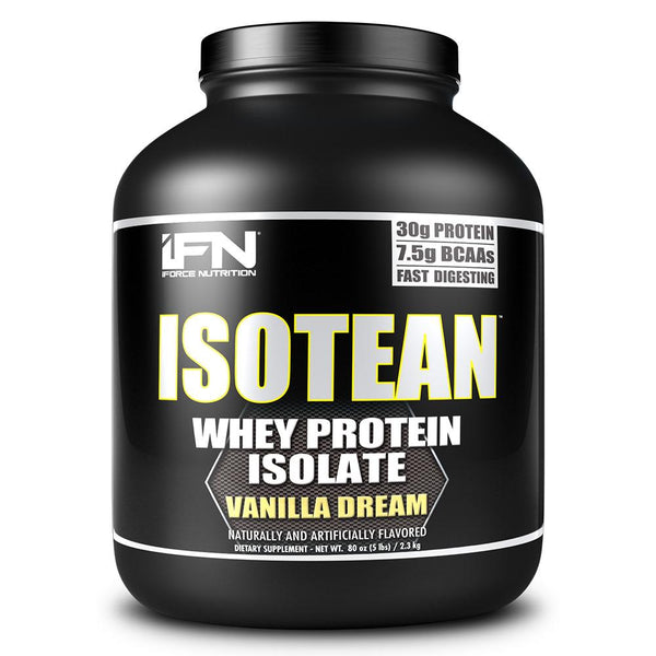 IFORCE Protein Powders Vanilla Dream iForce Isotean 5 Lbs (1447403323436)