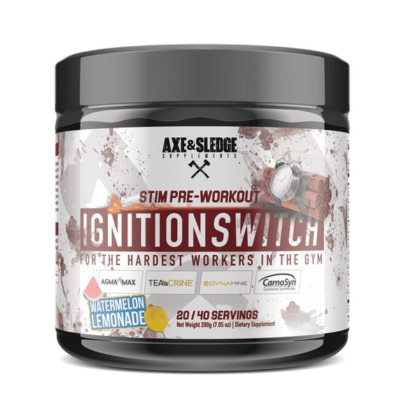 AXE & SLEDGE Sports Performance Recovery WATERMELON LEM Axe & Sledge Ignition Switch 40 Servings