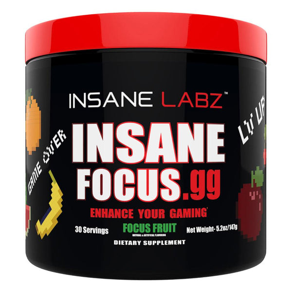 Insane Labz Sports Nutrition & More Focus Fruit Insane Labz Insane Focus.GG 30 Servings