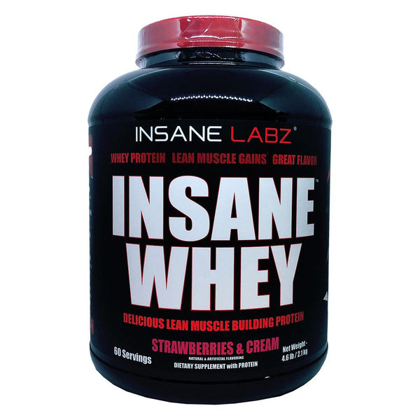 Insane Labz Protein Powders Strawberry Insane Labz Insane Whey 5lb