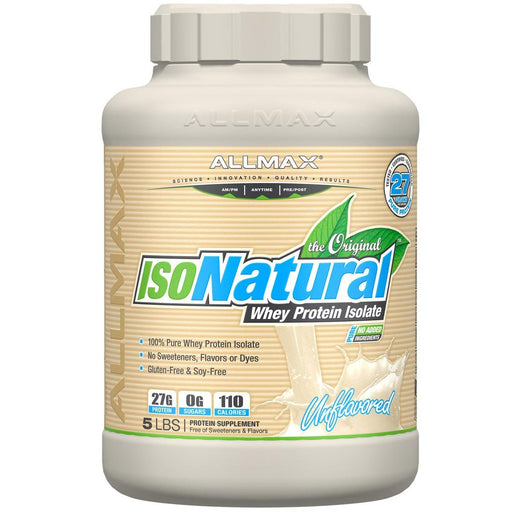 Allmax Nutrition Sports Nutrition & More Allmax Nutrition IsoNatural Whey Protein 5 Lbs