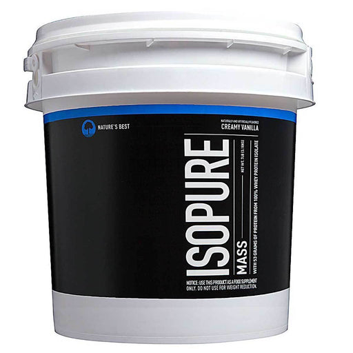 Nature's Best Sports Nutrition & More Dutch Chocolate Nature's Best Isopure MASS 7 Lbs (580765548588)