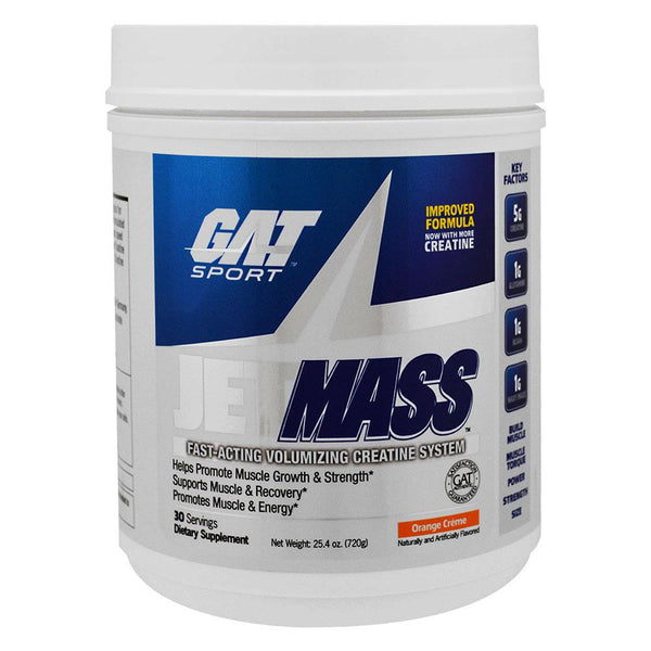 GAT Creatine Orange Creme GAT JetMass 30 Serving