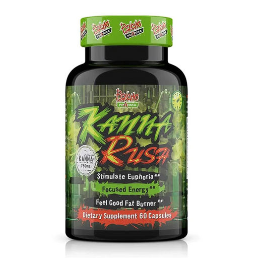 Psycho Pharma Fat Burner Psycho Pharma Kanna Rush 60 Capsules