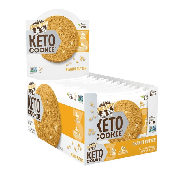 Lenny & Larry's Foods Juices Peanut Butter Lenny Larry's Keto Cookies 12/Box