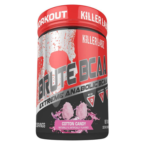 Killer Labz Amino Acids COTTON CANDY Killer Labz Brute BCAA 60 Servings