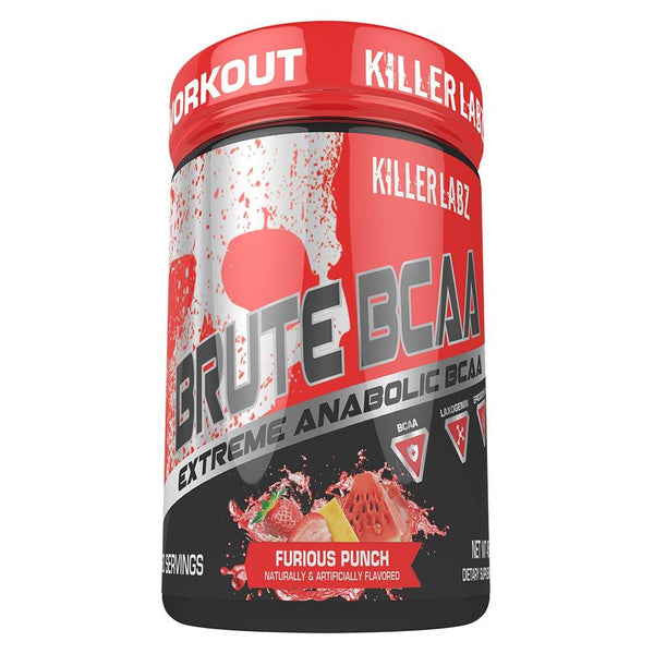 Killer Labz Amino Acids FURIOUS PUNCH Killer Labz Brute BCAA 60 Servings