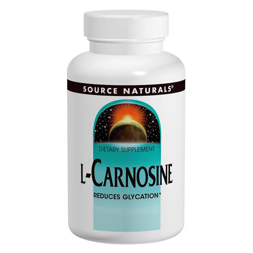 Source Naturals Sports Nutrition & More Source Naturals L-Carnosine 500mg 30 Tabs (581925765164)