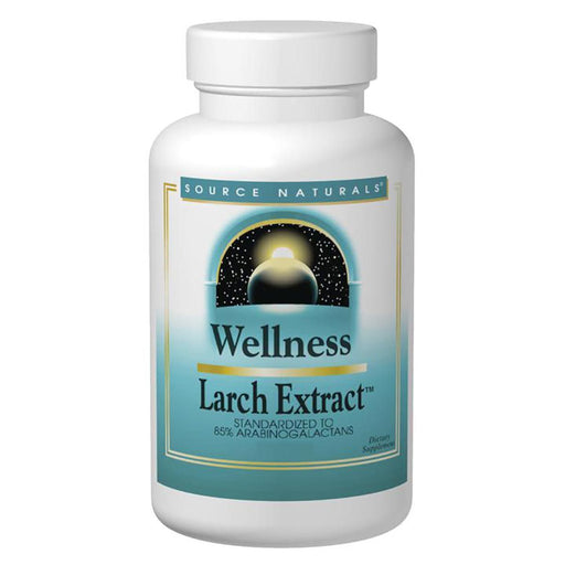 Source Naturals Vitamins, Minerals, Herbs & More Source Naturals Wellness Larch Extract 1000mg 30 Tabs (581921308716)