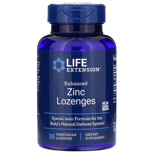 Best Price Nutrition Expired CLEARANCE: Life Extension Enhanced Zinc Lozenges 30 Loz EXP 04/2022