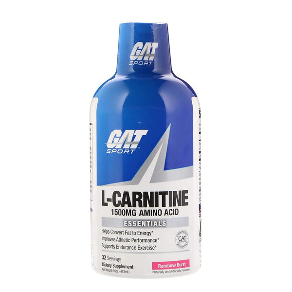 GAT Amino Acids Rainbow Burst GAT Liquid L-Carnitine 16 Oz