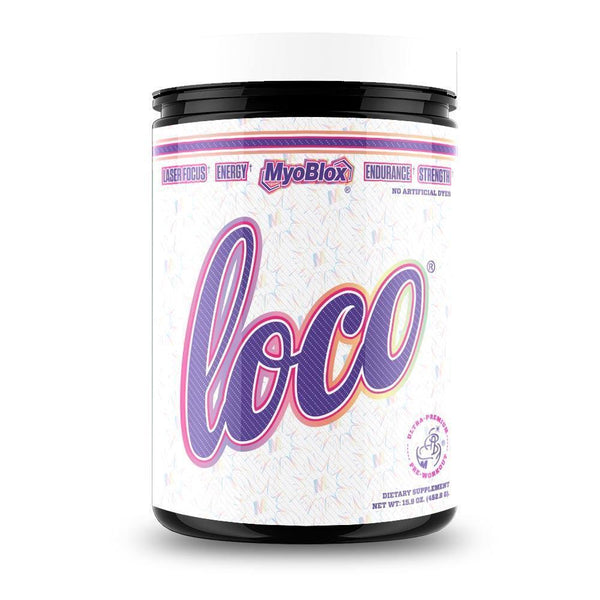 MyoBlox Pre-Workouts Purple Haze Myoblox Loco 36 Servings