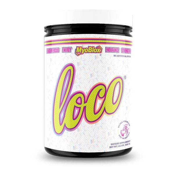 MyoBlox Pre-Workouts Sherbet Margarita Myoblox Loco 36 Servings
