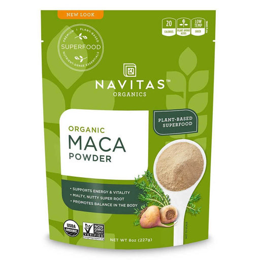 Navitas Naturals Vitamins, Minerals, Herbs & More Navitas Naturals Raw Maca Powder (Certified Organic) 8 Oz (582474793004)