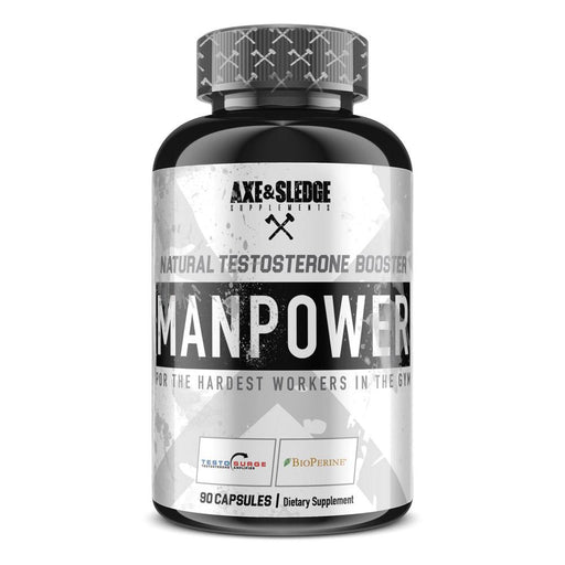 AXE & SLEDGE Sports Performance & - Recovery Default Axe & Sledge ManPower Feat. Testosurge 90 Capsules