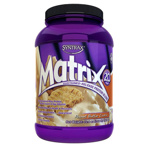 Syntrax Sports Nutrition & More Peanut Butter Cookie Syntrax Matrix 2 Lbs