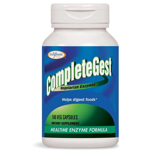 Enzymatic Therapy Vitamins, Minerals, Herbs & More Enzymatic Therapy Mega-Zyme Meal Time 180 Caps (580670783532)