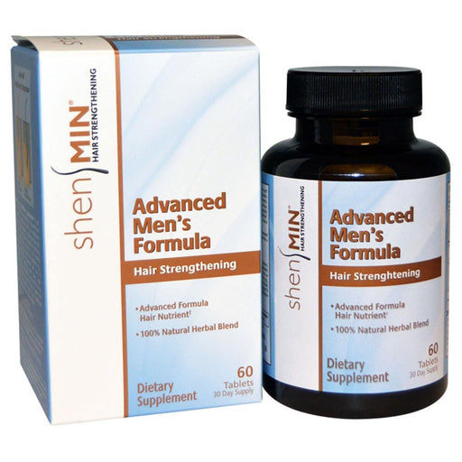 Biotech Vitamins, Minerals, Herbs & More Biotech Shen Min Advanced Hair Formula for Men 60 Tabs (580556292140)