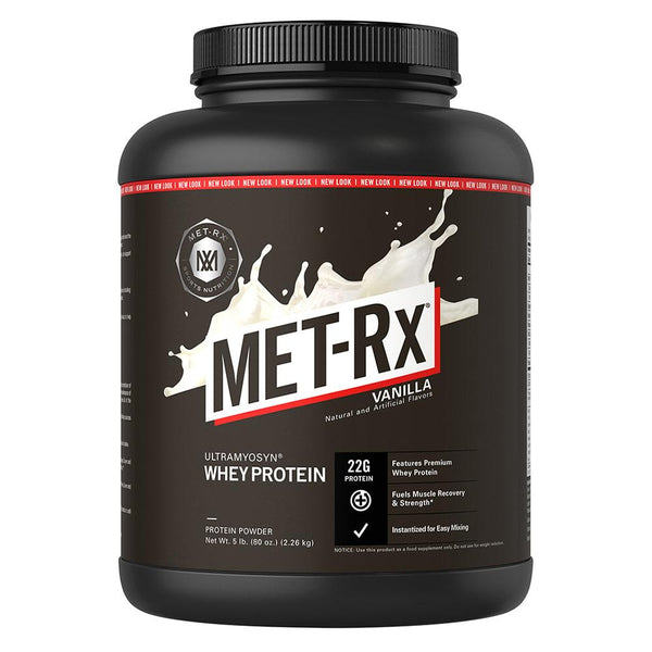 Met-Rx Protein Powders Vanilla Met-Rx 100% Ultramyosyn Whey 5Lb (1742280065068)