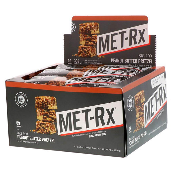 Met-Rx Bars PB PRETZEL Met-Rx Big 100 Colossal Bar 9/Box