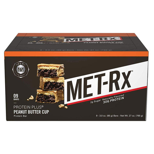 Met-Rx Bars PB CUP Met-Rx Protein Plus Bar 9/Box (1547234181164)