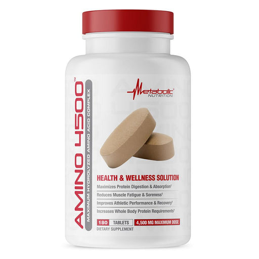 Metabolic Nutrition Amino Acids Default Metabolic Nutrition Amino 4500 180 Tab