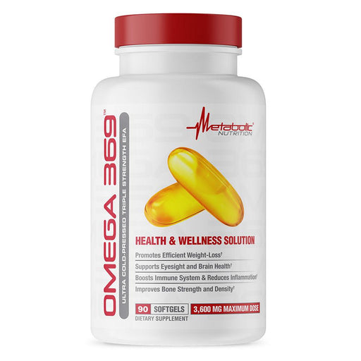 Metabolic Nutrition Essential Fatty Acids & - Oils Default Metabolic Nutrition Omega 360 90 Softgels (1798502940716)