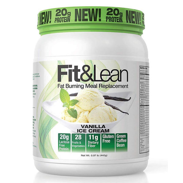 MHP Meal Replacement Powders Vanilla Ice Cream MHP Fit and Lean 10 Servings