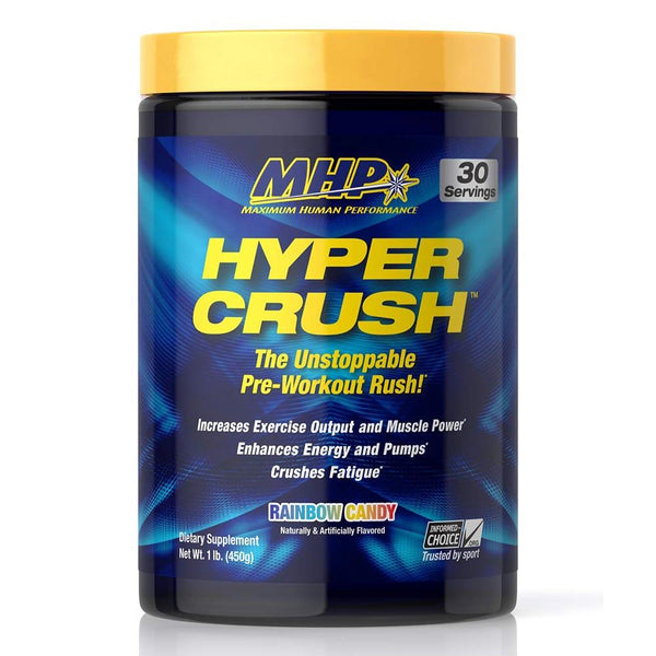 MHP Sports Performance Recovery Rainbow Candy MHP Hyper Crush 30 Servings