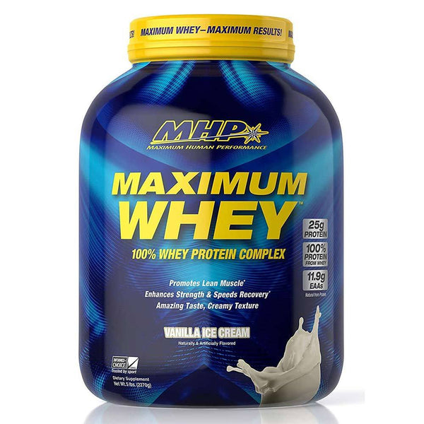 MHP Protein Powders Vanilla Ice Cream MHP Maximum Whey 5lb