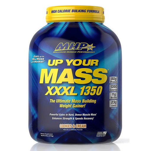 MHP Protein Powders Cookies and Cream MHP Up Your Mass XXXL 1350 6.8lbs